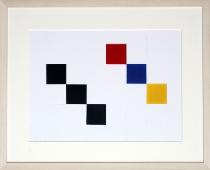 Dutch design art print black white color 1